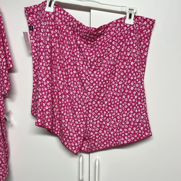 GAP Pink Notch Collar Sleep Set - Picture 5 of 6